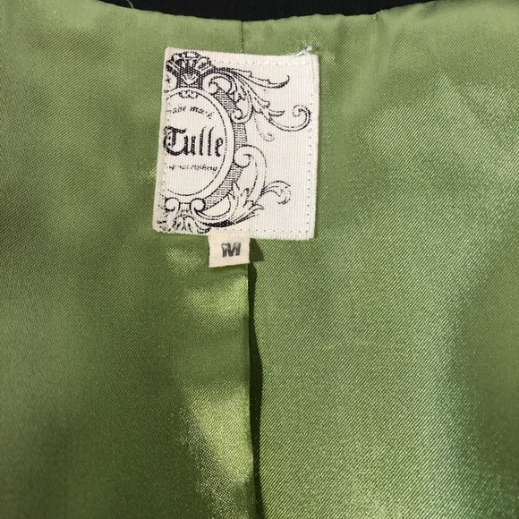 Tulle Gray Lightweight Wool Blend Blazer - Picture 8 of 8